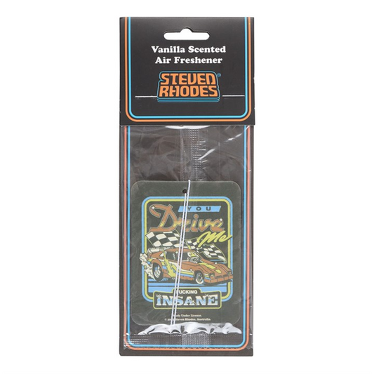 You Drive Me Insane Vanilla Air Freshener by Steven Rhodes