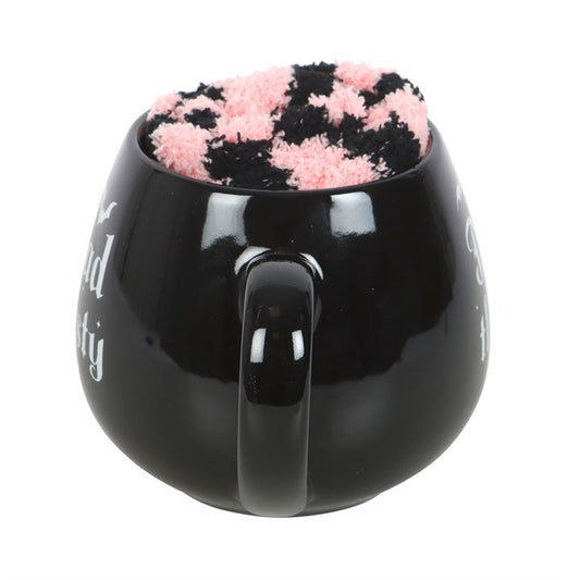 Dead Thirsty Mug and Socks Set