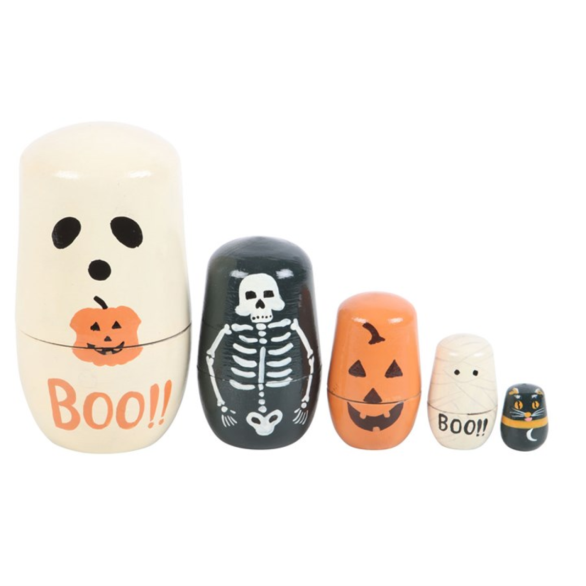 Halloween Russian Nesting Doll Set
