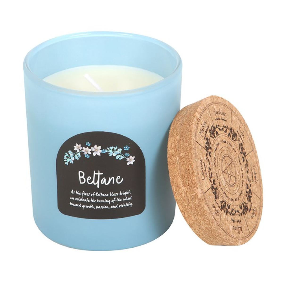 Beltane Orange Blossom Wheel of the Year Candle