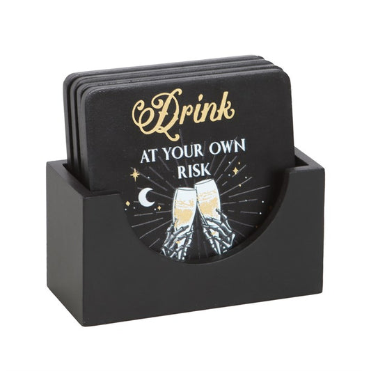 Til Death Do Us Party Set Of 4 Coasters