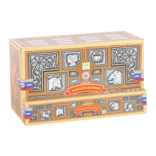 Set of 12 Satya Superhit Tuscan Incense 15g