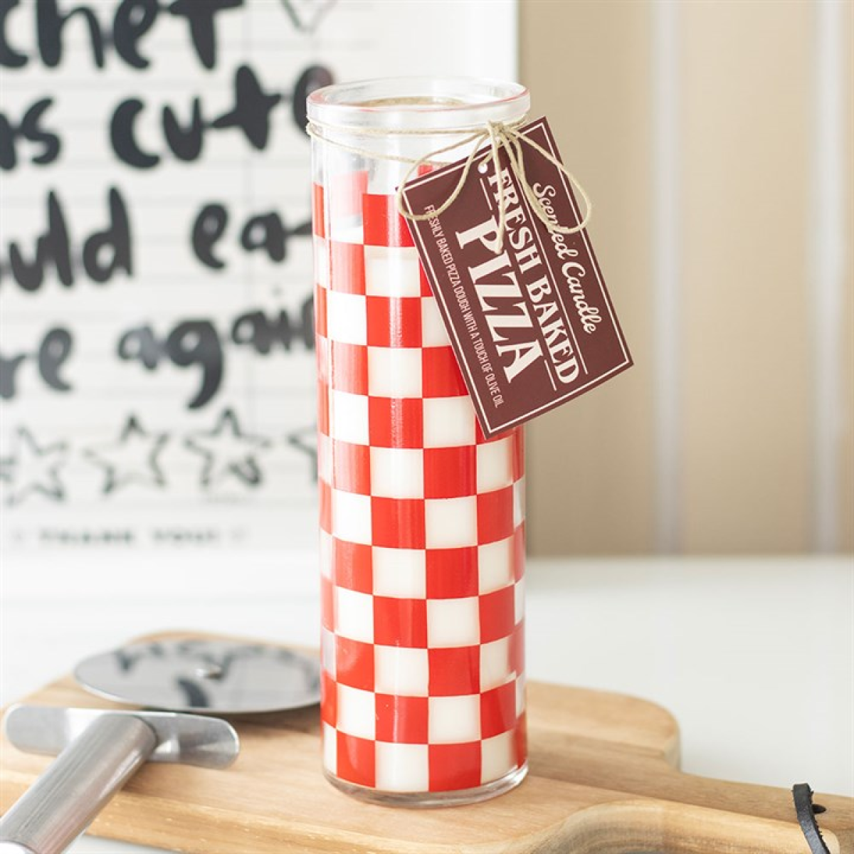 Fresh Baked Pizza Scented Tube Candle