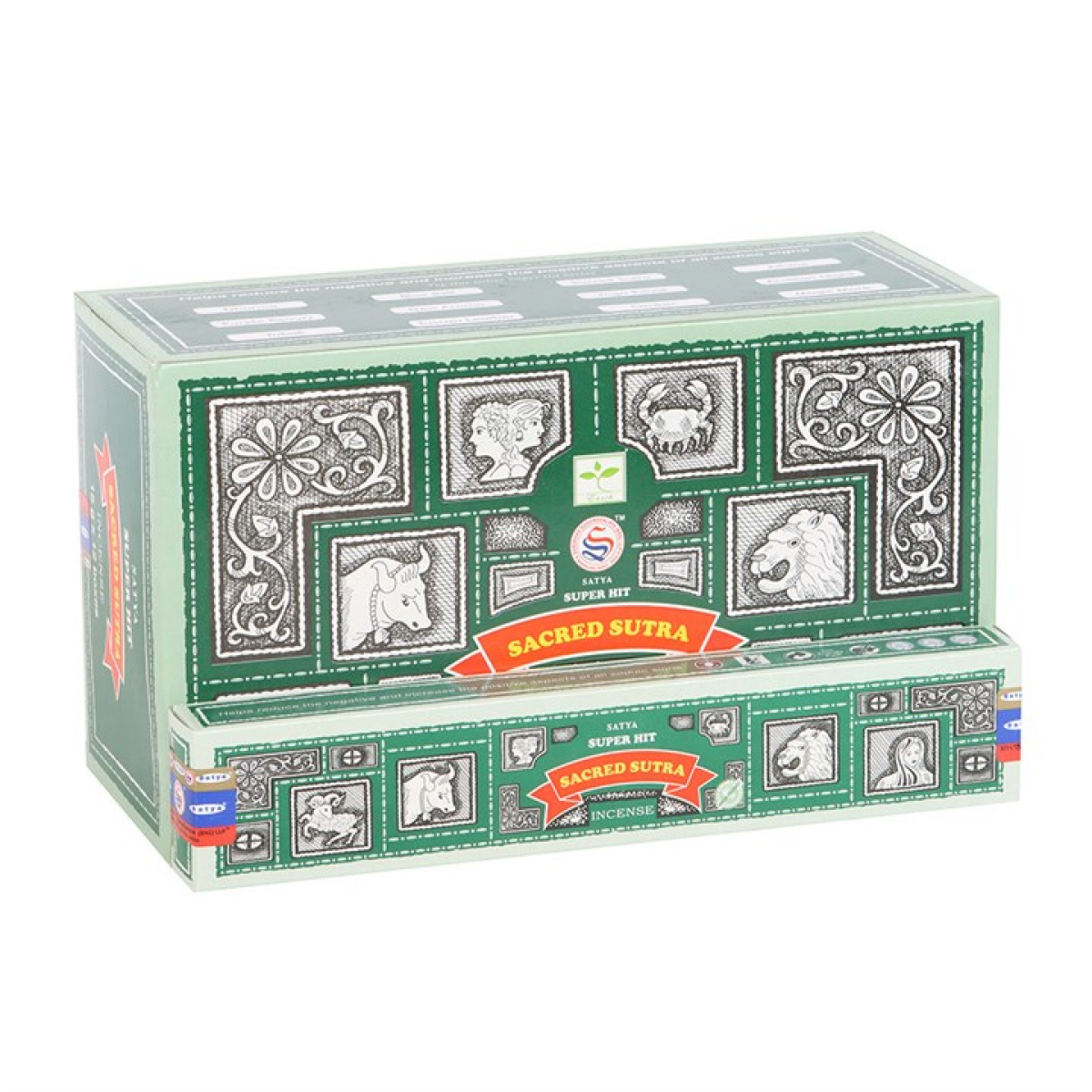 Set of 12 Satya Superhit Sacred Sutra Incense 15g