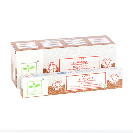 Set of 6 Earth Satya Euphoria Incense